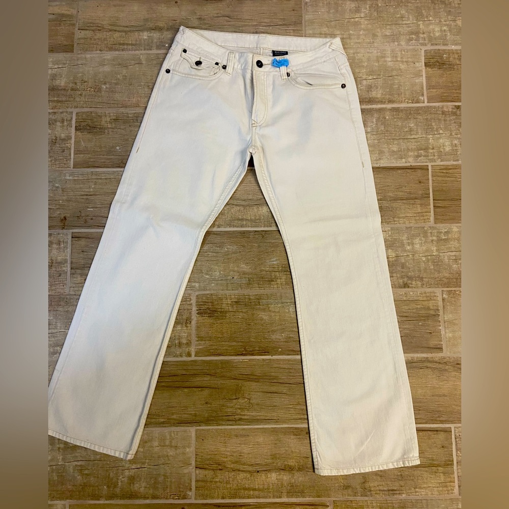 Buffalo denim jeans white/beige size 33